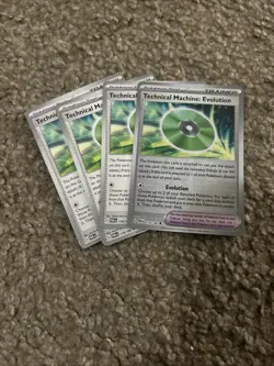 4x Technical Machine Evolution 178/182 x4 - Paradox Rift - Pokemon - Playset - Image 1