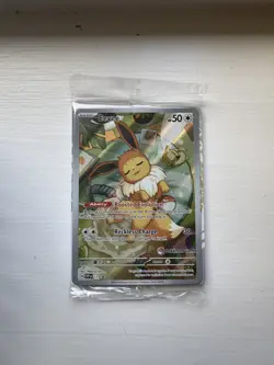 Pokemon Center Eevee SVP 173 Prismatic Evolutions Stamped ETB Promo Sealed - Image 2