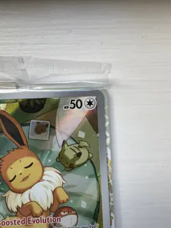 Pokemon Center Eevee SVP 173 Prismatic Evolutions Stamped ETB Promo Sealed - Image 4
