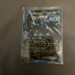 Pokemon 2013 Black & White Plasma Blast Dialga EX 65/101 LP - Image 1