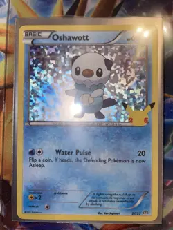 Oshawott - 21/25 - Mcdonald's 25th Anniversary Promo 2021 - Holo - Pokemon TCG - Image 4