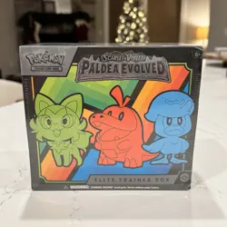 Pokemon TCG: Scarlet & Violet Paldea Evolved Elite Trainer Box ETB New Sealed - Image 1