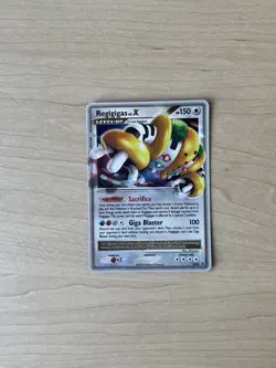 Regigigas Lv X Holo Pokemon Diamond & Pearl Black Star Promo #DP30 2007 - Image 1
