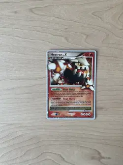Pokemon TCG: Heatran Lv. X (Promo) Holo Rare DP31 Diamond & Pearl Promos - Image 1