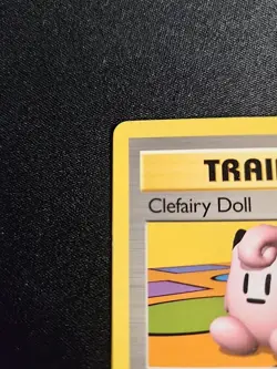 Pokemon TCG Clefairy Doll Base Set Trainer 70/102 Unlimited Rare NM/ M - Image 2