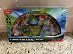Pokemon TCG Venusaur ex Blastoise ex Premium Collection GameStop Exclusive New - Image 1