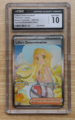 Pokemon - Lillies Determination 184/132 | SIR Mega Evolution | CGC 10 - Image 1