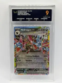 Hydreigon EX - Surging Sparks #119/191 Double Rare Graded 9 Mint Pokemon - Image 1