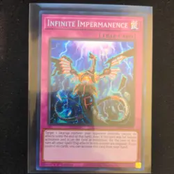 Infinite Impermanence SR RA01-EN075 Rarity Collection 1 Yugioh 1st Edition - Image 2