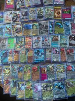 50x Pokemon Card Booster Bundle Pack TCG 10x HOLO/REV HOLO & 1x EX/AR/V/VMAX/SAR - Image 2