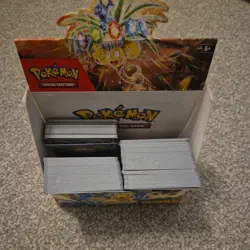 SURGING SPARKS EX Rares & Bulk Pokemon Cards TCG Empty Booster Box - Image 1