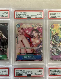 Lot PSA 10 One Piece Premium Card Collection Vol.2 Sequential Order - Image 4