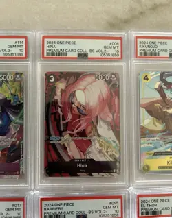 Lot PSA 10 One Piece Premium Card Collection Vol.2 Sequential Order - Image 5