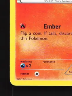 Torchic 11/25 LP McDonald's Collection 2021 English Pokemon Card TCG - Image 2