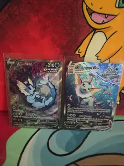 Pokemon TCG Flareon Vaporeon Card Set Lot of 4 NM/MINT - Image 3