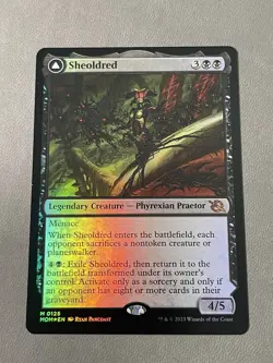 Sheoldred The True Scriptures regular Foil M0125 MTG (MOM) NM - Image 1