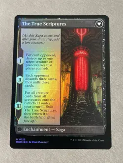 Sheoldred The True Scriptures regular Foil M0125 MTG (MOM) NM - Image 2