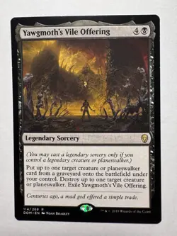 Yawgmoth's Vile Offering R Dominaria 114 MTG LP DOM - Image 1