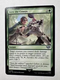 MTG Stew the Coneys (189/511) The Lord of the Rings Tales of Middle-earth LP - Image 1