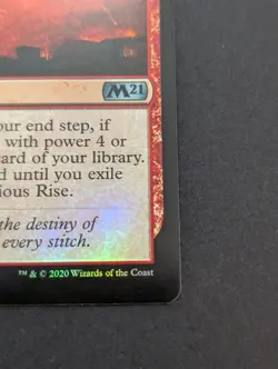 🧙🔥MTG Magic The Gathering 1 x Furious Rise Core set 2020 Foil🧙🔥 - Image 5