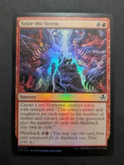 🧙🔥Seize the Storm - FOIL - Innistrad Remastered - Magic the Gathering🔥🧙 - Image 1