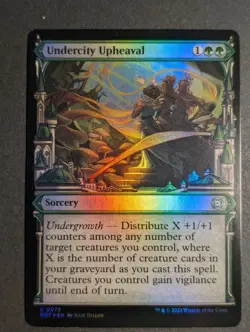🧙🔥1x Undercity Upheaval | FOIL Showcase | MAT: The Aftermath🧙🔥 - Image 1