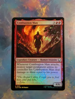 ????MTG Avatar: The Last Airbender Combustion Man Foil 0127???? - Image 1