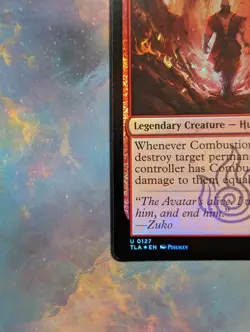 ????MTG Avatar: The Last Airbender Combustion Man Foil 0127???? - Image 5