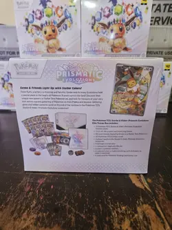 Pokemon TCG Scarlet & Violet Prismatic Evolutions Elite Trainer Box ETB SEALED 6 - Image 3