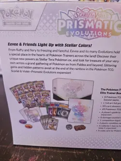 Pokemon TCG Scarlet & Violet Prismatic Evolutions Elite Trainer Box ETB SEALED 6 - Image 4