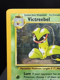 Pokemon TCG WOTC Jungle Victreebel 14/64 Holo Rare Unlimited HP - Image 2