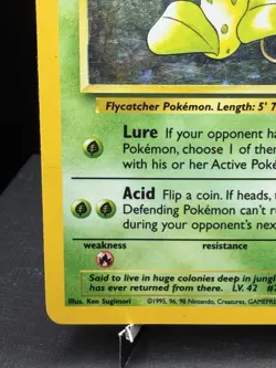 Pokemon TCG WOTC Jungle Victreebel 14/64 Holo Rare Unlimited HP - Image 5