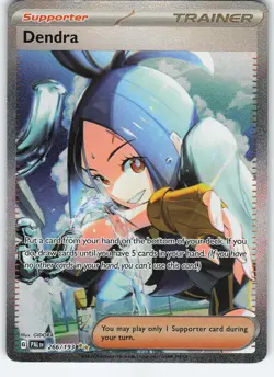 Dendra - 266/193 Special Illustration Rare Holo SV02: Paldea Evolved NM Pokemon - Image 1