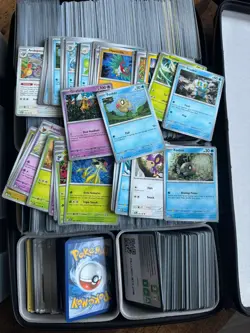 100x Pokemon Booster Bundle Pack TCG 20x HOLO/REV HOLO & 2x EX/AR/V/VMAX/SAR - Image 5