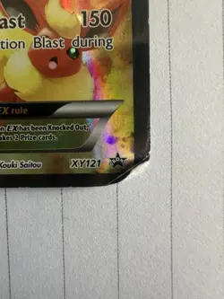 Charizard EX #XY121 Holo Ultra Rare XY Black Star Promos Pokemon Heavily Played - Image 2