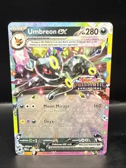 Pokemon Prismatic Evolutions Umbreon Ex Surprise Box Stamped Promo 060/131 - Image 1