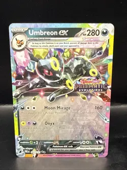 Pokemon Prismatic Evolutions Umbreon Ex Surprise Box Stamped Promo 060/131 - Image 2