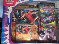 Pokemon TCG: Mega Lucario EX Figure Collection Box - SEALED - Image 2