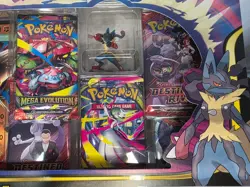 Pokemon TCG: Mega Lucario EX Figure Collection Box - SEALED - Image 3