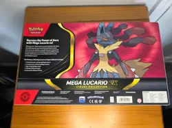 Pokemon TCG: Mega Lucario EX Figure Collection Box - SEALED - Image 4