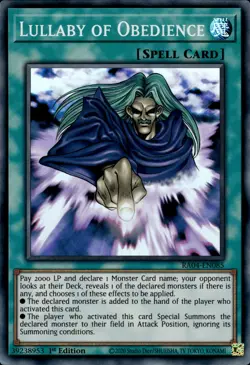 Lullaby Of Obedience - Super Rare 1st Edition RA04-EN085 - NM - YuGiOh - Image 1