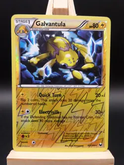 Pokemon Reverse Foil Card : Galvantula 43/108 (Dark Explorers) - Image 1