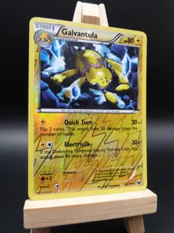 Pokemon Reverse Foil Card : Galvantula 43/108 (Dark Explorers) - Image 2