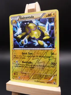 Pokemon Reverse Foil Card : Galvantula 43/108 (Dark Explorers) - Image 3
