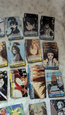 Sword Art Online 2013 Weiss Schwarz Trial Deck + EXTRA Cards (READ DESCRIPTION) - Image 3