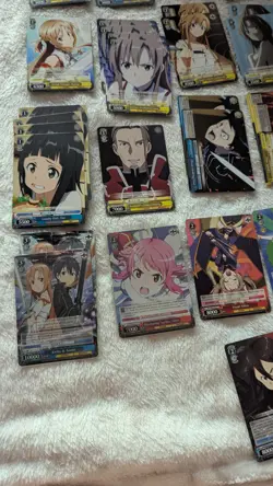 Sword Art Online 2013 Weiss Schwarz Trial Deck + EXTRA Cards (READ DESCRIPTION) - Image 5