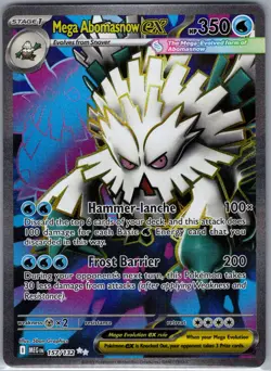 Mega Abomasnow ex 157/132 ME01: Mega Evolution - Pokemon Card - NM - Image 1