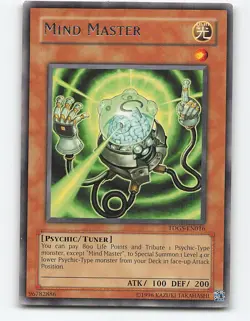 Mind Master #TDGS-EN016 Rare Yugioh Card - Image 1