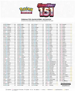 Pokemon 151 - Pick Your Own Cards - Non-Holo - Image 1