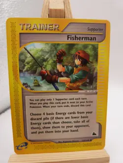 Pokemon Uncommon Card : Fisherman 125/144 ( Skyridge Set) - Image 1